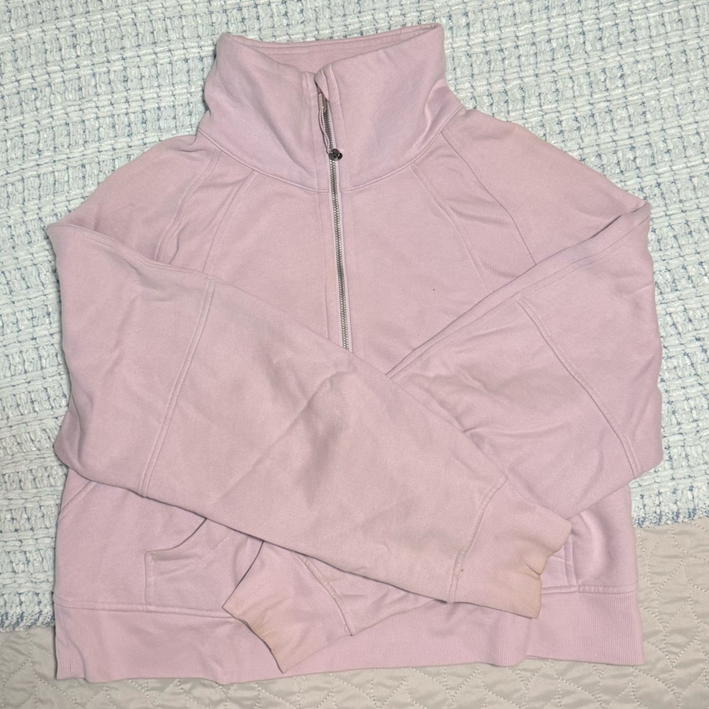 lululemon scuba oversized half zip
